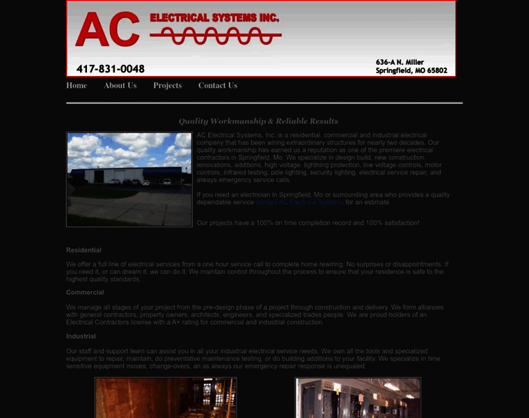 Acelectricalsystems.com thumbnail