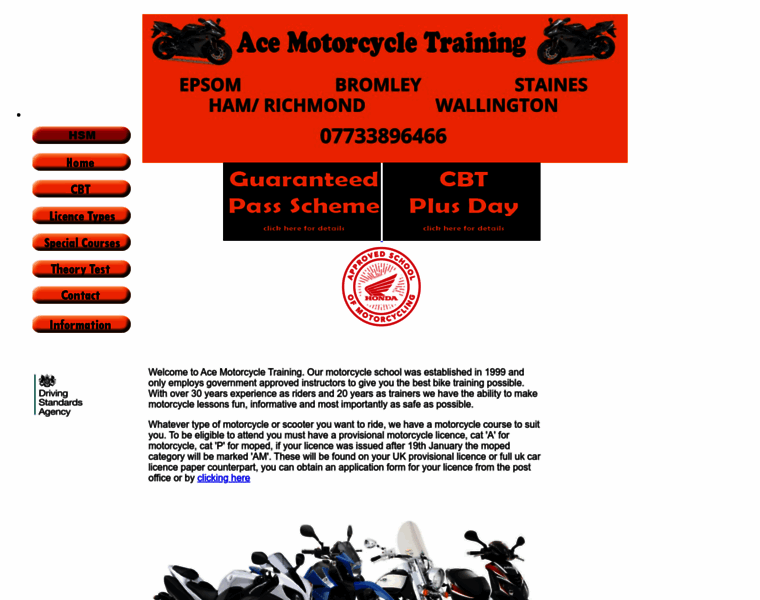 Acemotorcycletrainingschool.co.uk thumbnail