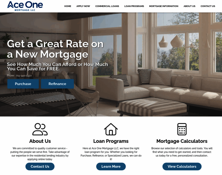 Aceonemortgage.com thumbnail