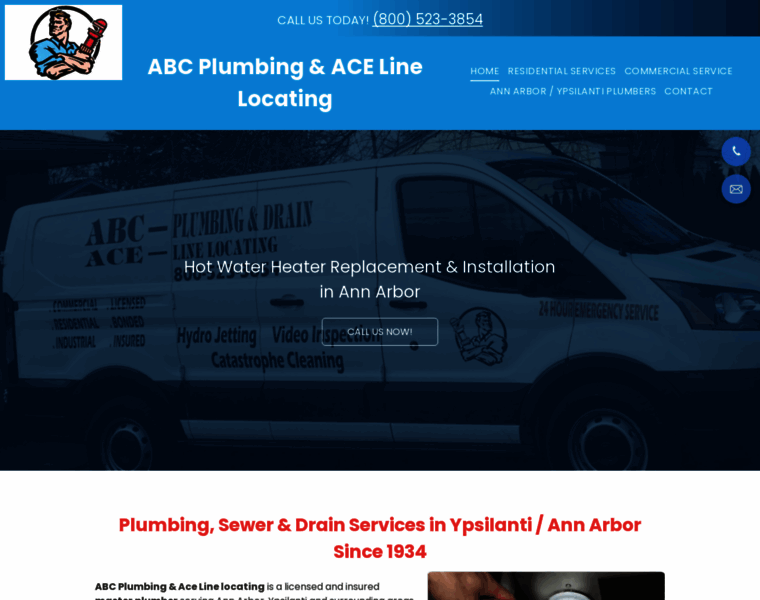 Aceplumbingcontractors.com thumbnail