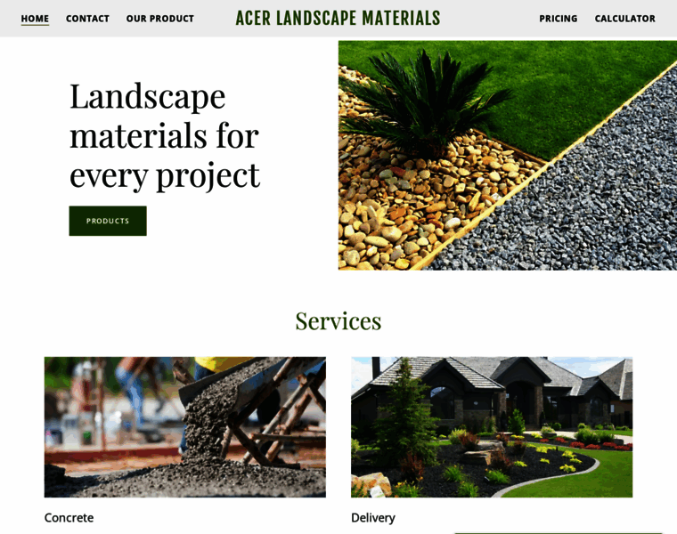 Acerlandscape.com thumbnail