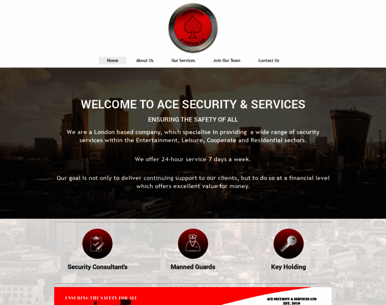 Acesecurityandservices.com thumbnail