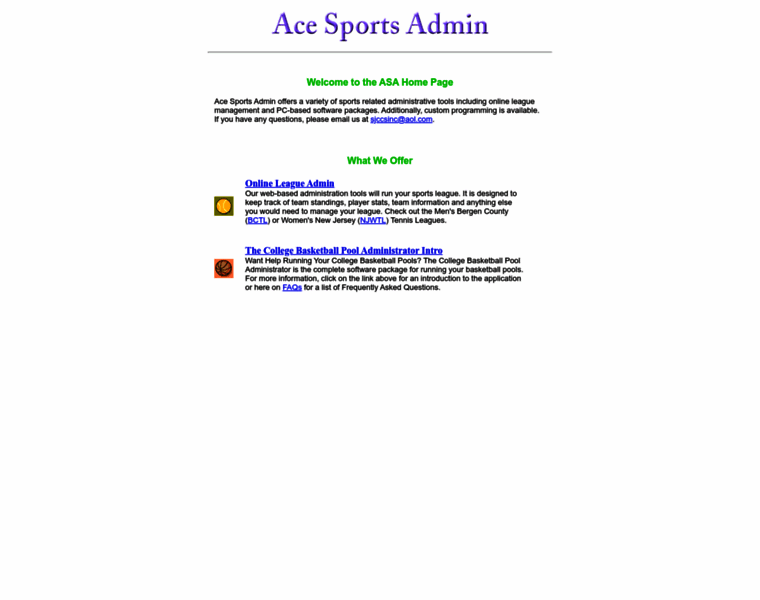 Acesportsadmin.com thumbnail