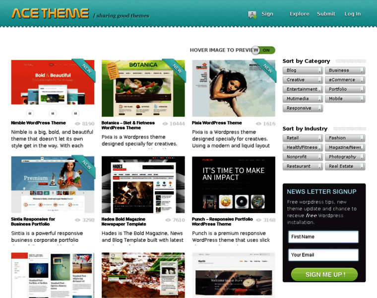 Acetheme.com thumbnail