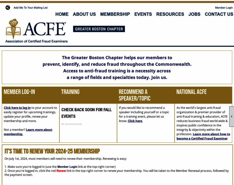 Acfe-boston.org thumbnail Acfe-boston.org thumbnail