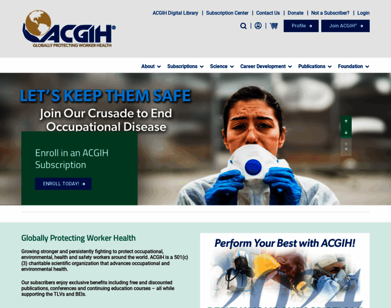 Acgih.org thumbnail