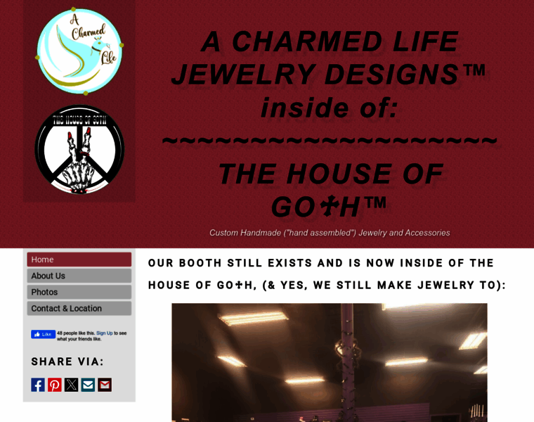 Acharmedlifejewelrydesigns.com thumbnail