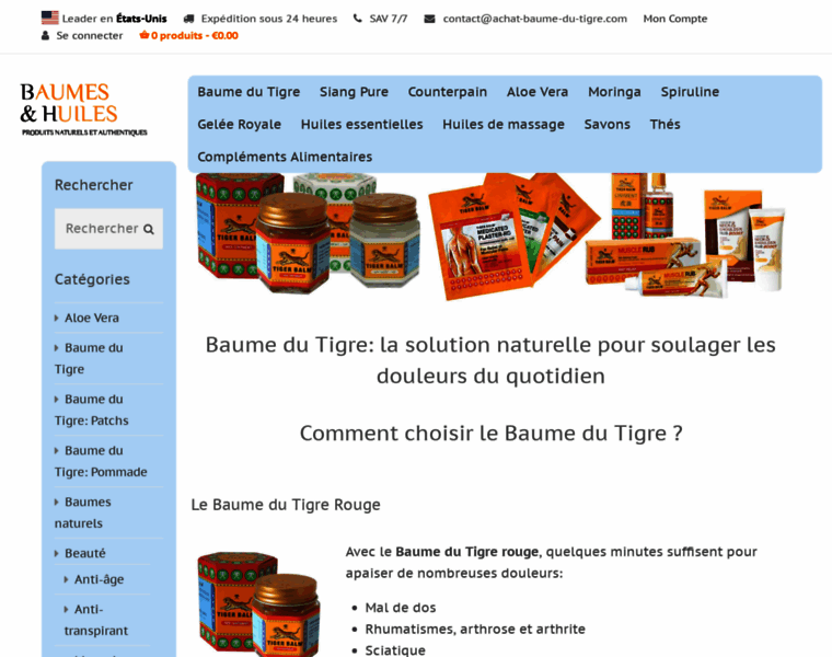 Achat-baume-du-tigre.com thumbnail