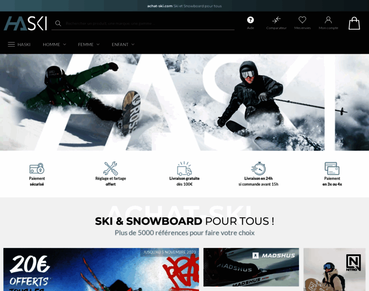 Achat-ski.com thumbnail