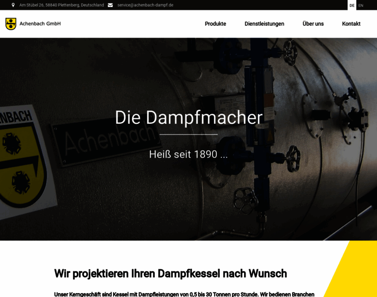Achenbach-dampf.de thumbnail