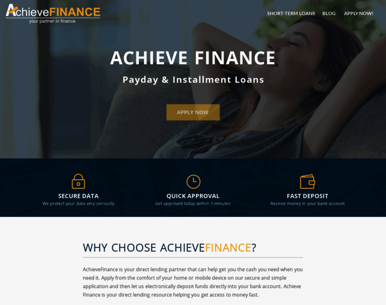 Achievefinance.com thumbnail