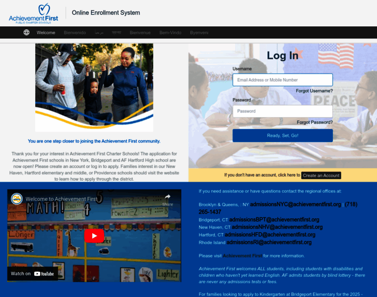 achievementfirst.schoolmint.net at WI. Achievement First Public Charter ...