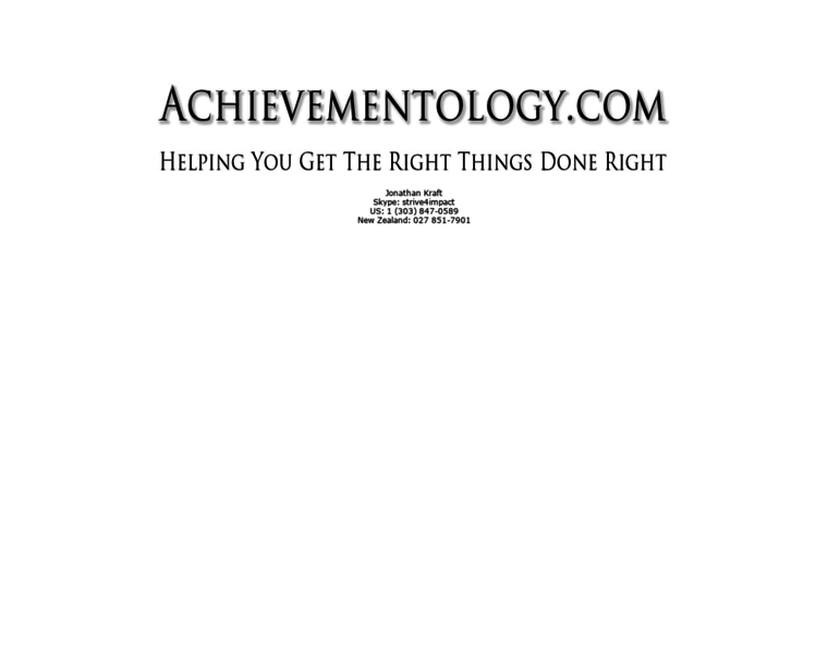 Achievementology.com thumbnail