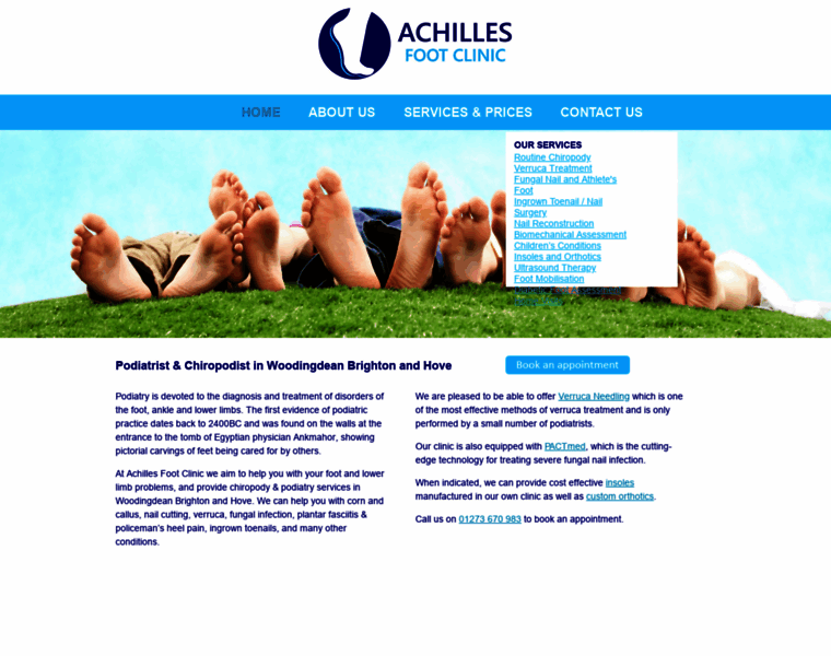 Achillesfootclinic.co.uk thumbnail