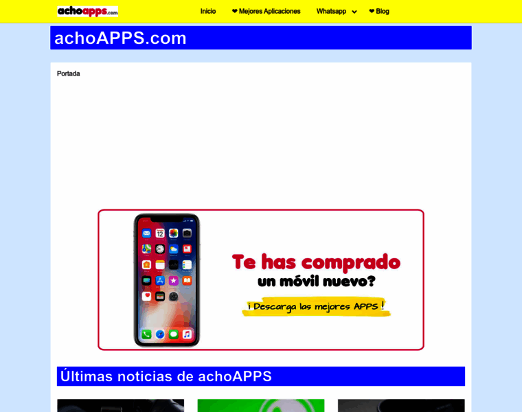 Achoapps.com thumbnail