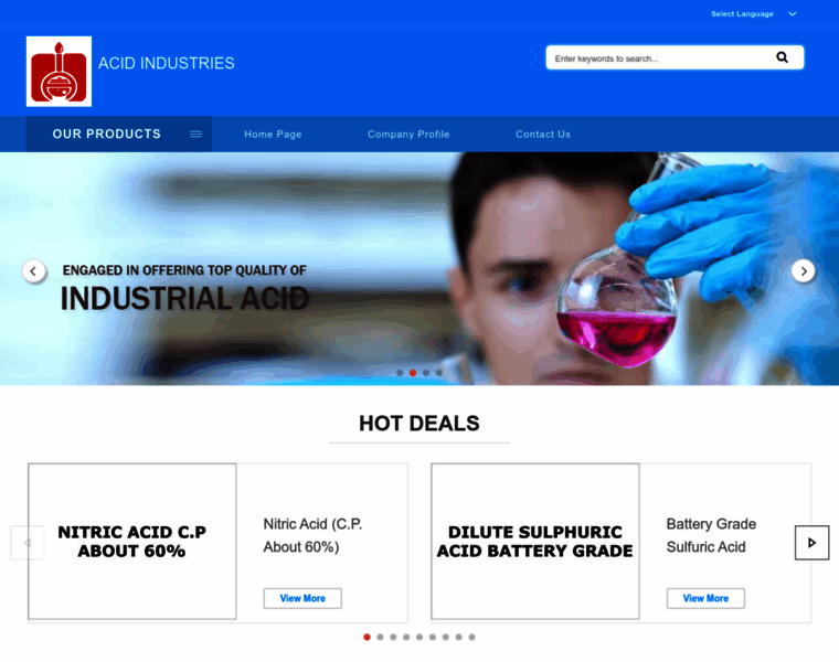Acidindustries.com thumbnail