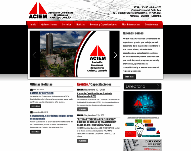 Aciemquindio.org thumbnail