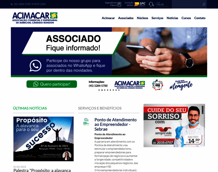 Acimacar.com.br thumbnail
