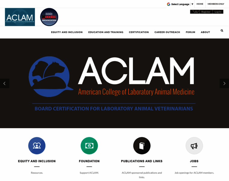 Aclam.org thumbnail