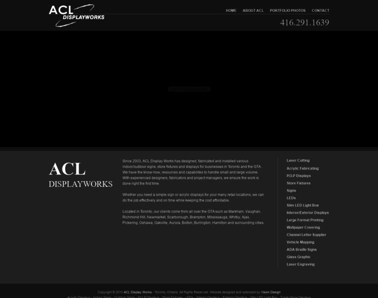 Acldisplayworks.ca thumbnail