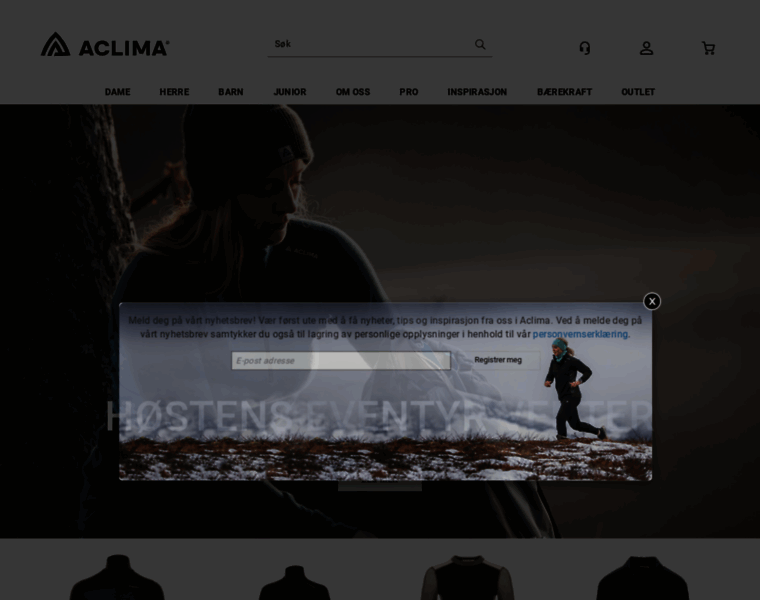Aclima.no thumbnail