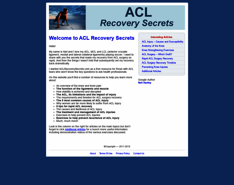 Aclrecoverysecrets.com thumbnail