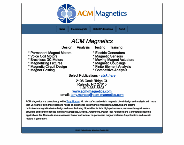 Acm-magnetics.com thumbnail