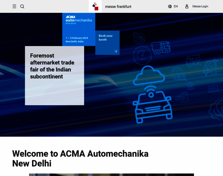 Acma-automechanika.in thumbnail