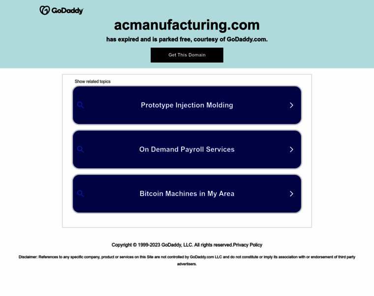 Acmanufacturing.com thumbnail