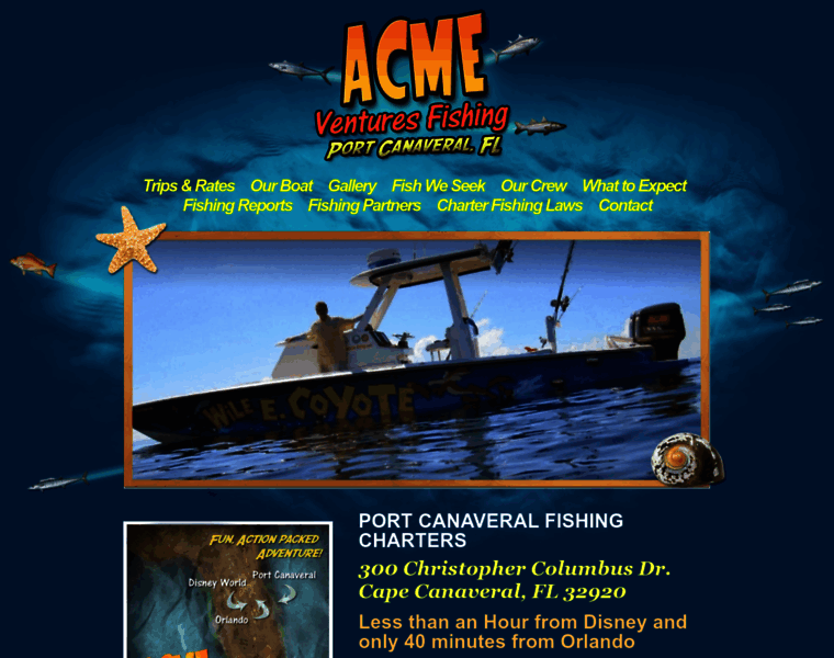 Acme-ventures-fishing.com thumbnail