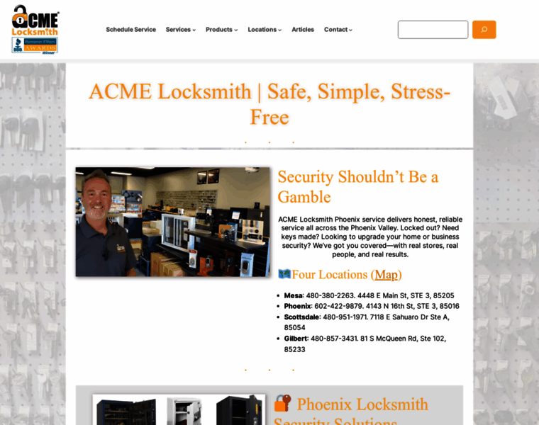 Acmelocksmith.com thumbnail Acmelocksmith.com thumbnail