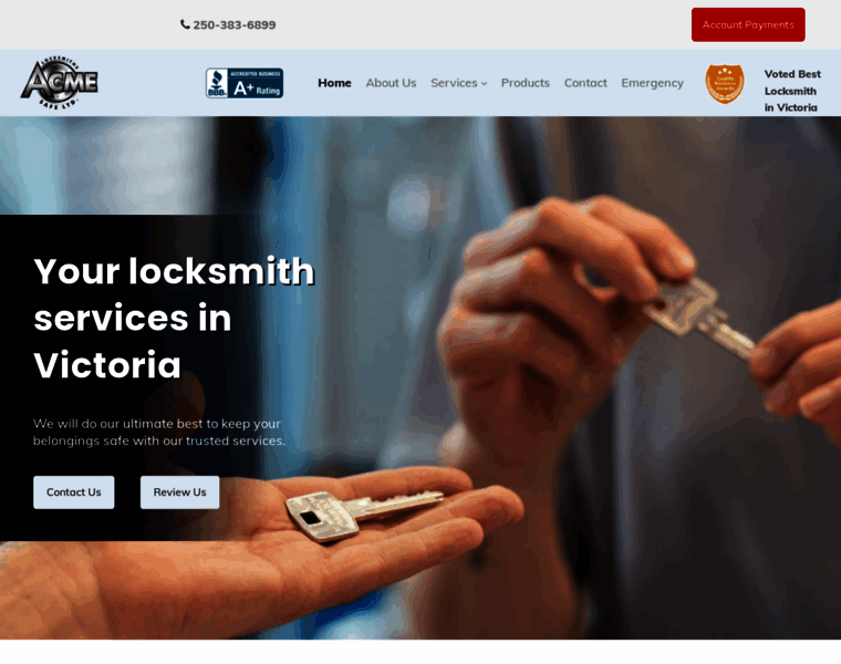 Acmesafe.ca thumbnail