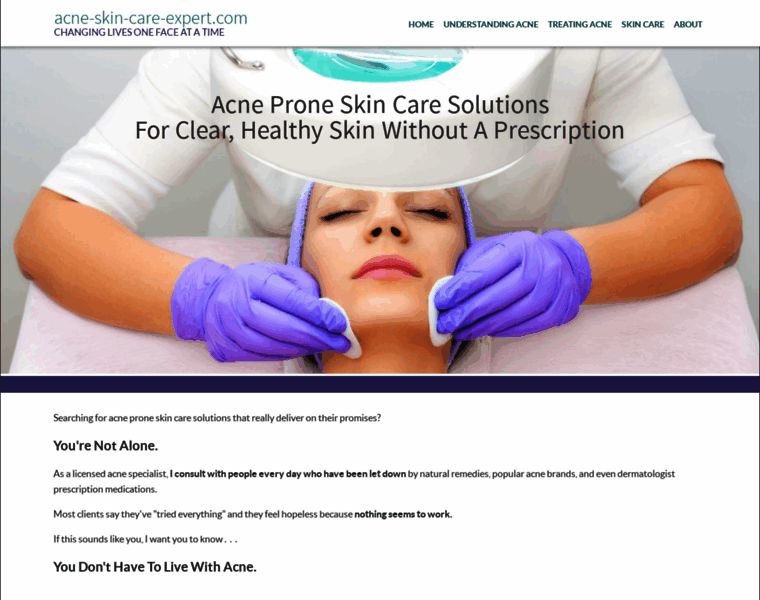 Acne-skin-care-expert.com thumbnail