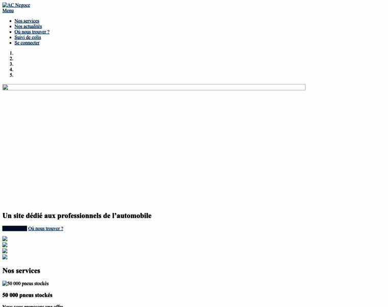 Acnegoce.fr thumbnail