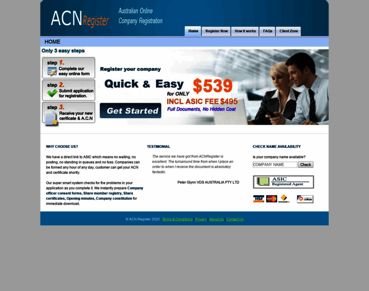 Acnregister.com.au thumbnail