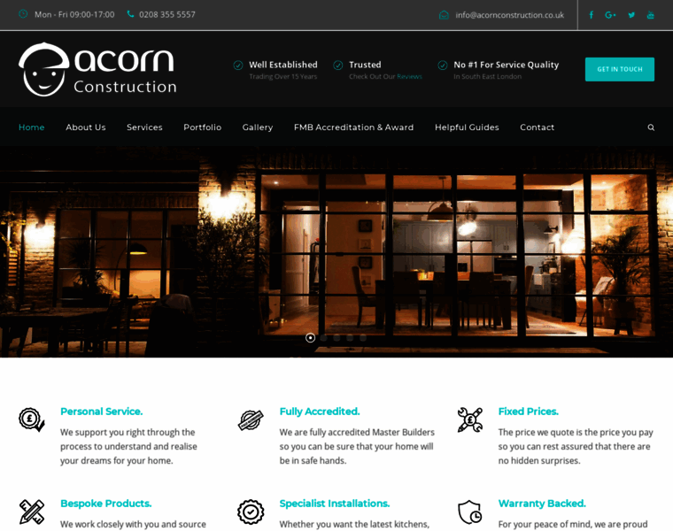 Acornconstruction.co.uk thumbnail
