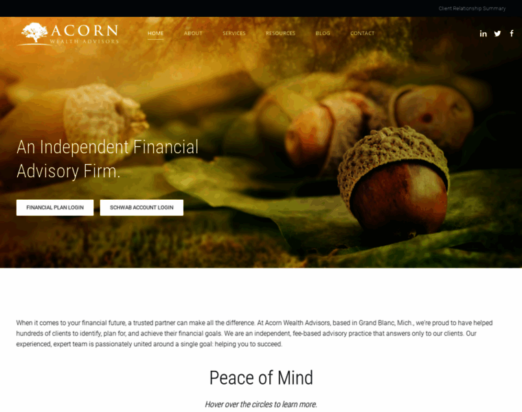 Acornwealthadvisors.com thumbnail