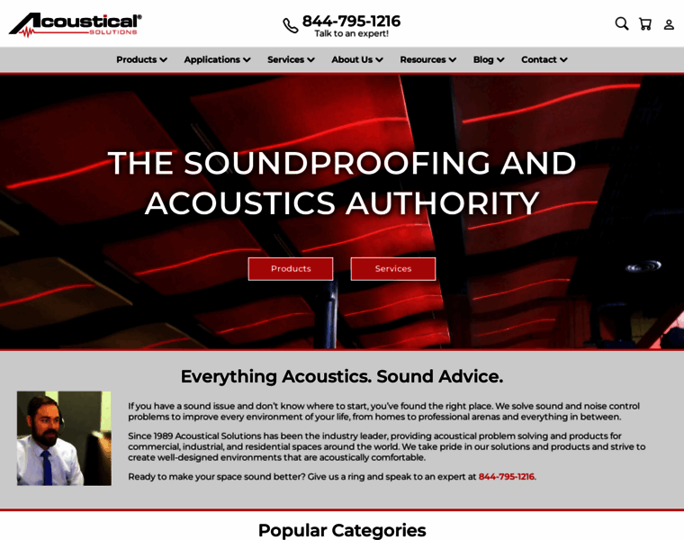 Acousticalsolutions.com thumbnail