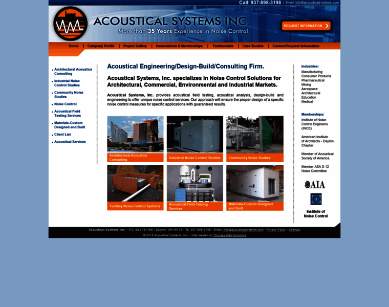 Acousticalsystems.com thumbnail