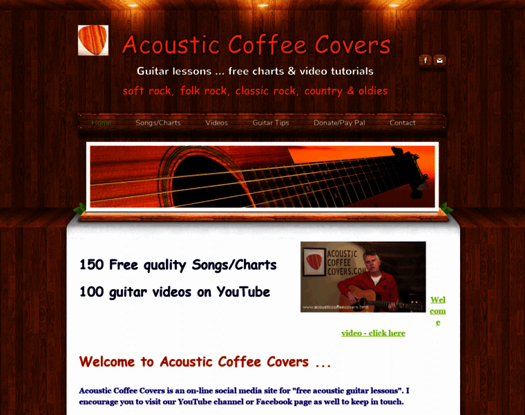 Acousticcoffeecovers.com thumbnail