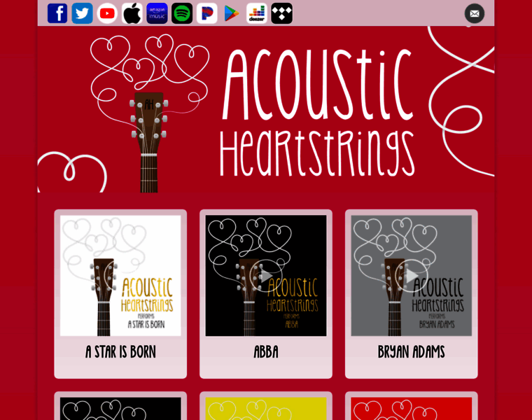 Acousticheartstrings.com thumbnail