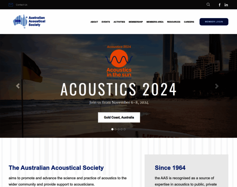 Acoustics.asn.au thumbnail