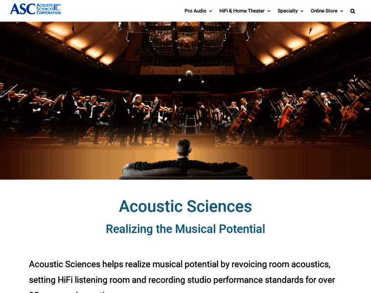 Acousticsciences.com thumbnail