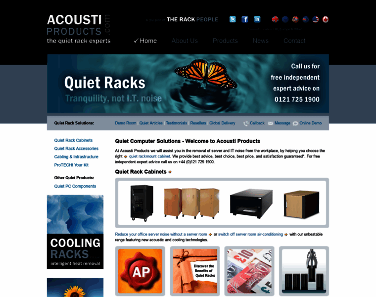 Acoustiproducts.com thumbnail