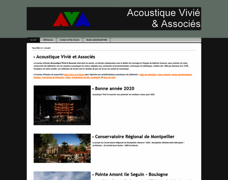 Acoustique-vivie.fr thumbnail