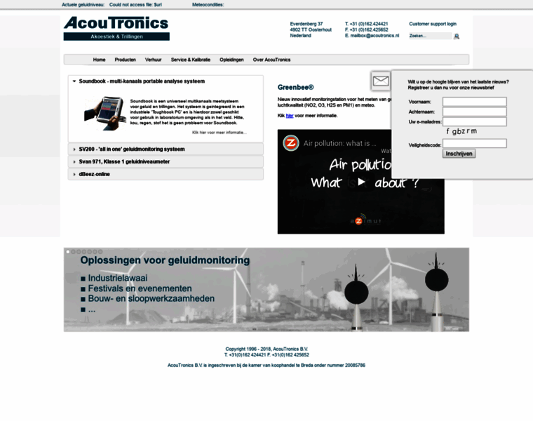 Acoutronics.nl thumbnail