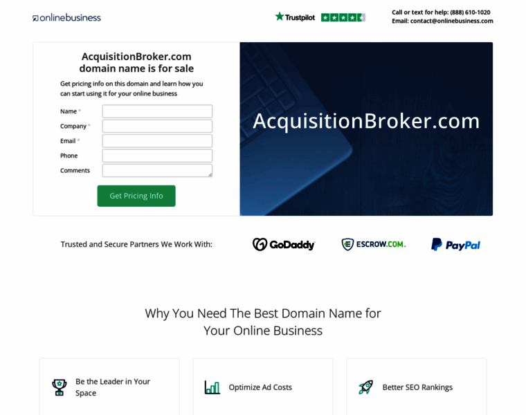 Acquisitionbroker.com thumbnail