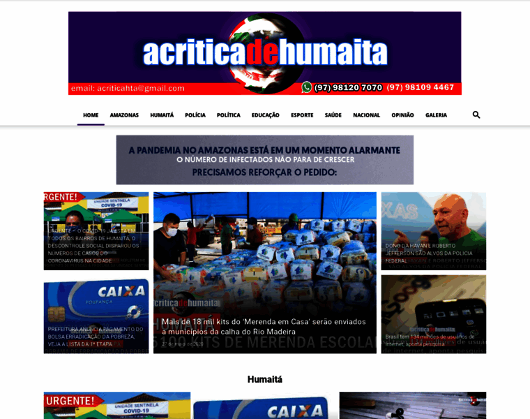 Acriticadehumaita.com.br thumbnail