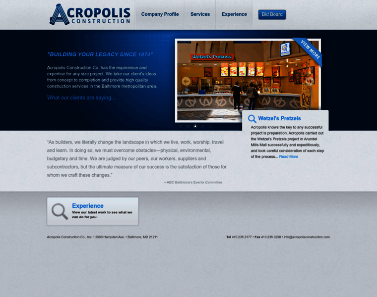 Acropolisconstruction.com thumbnail