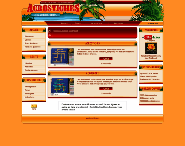 Acrostiches.com thumbnail